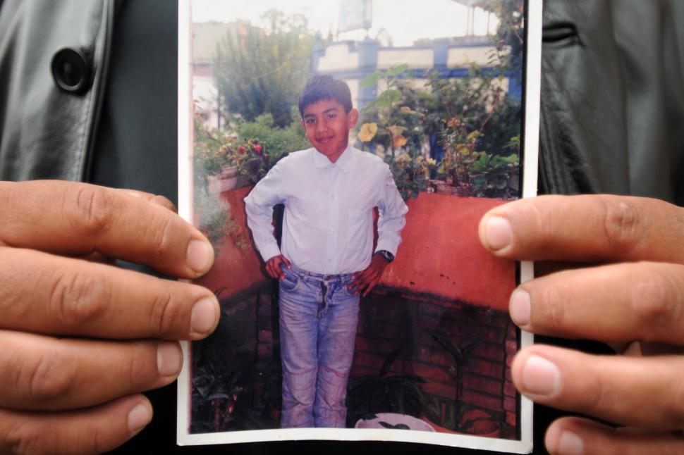  VÍCTIMA I. César Navarro Murhell tenía 14 años cuando murió.