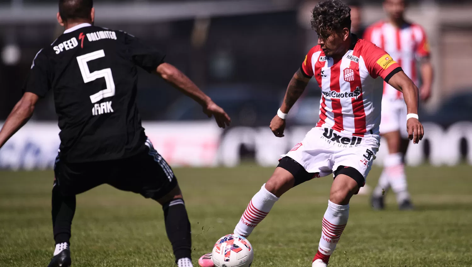 FIGURA. El lateral izquierdo Lucas Diarte es uno de los puntos más alto de San Martín durante la temporada.