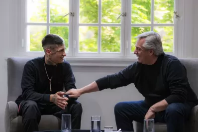 Alberto se reunió con L-Gante