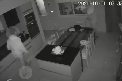 Video: Tiene tobillera electrónica y entró a robar en una casa del country San Pablo