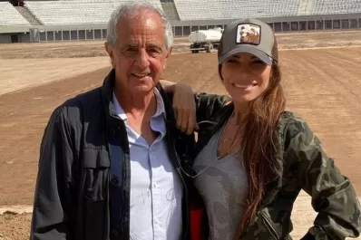 Zulemita Menem, de novia con Rodolfo D'Onofrio