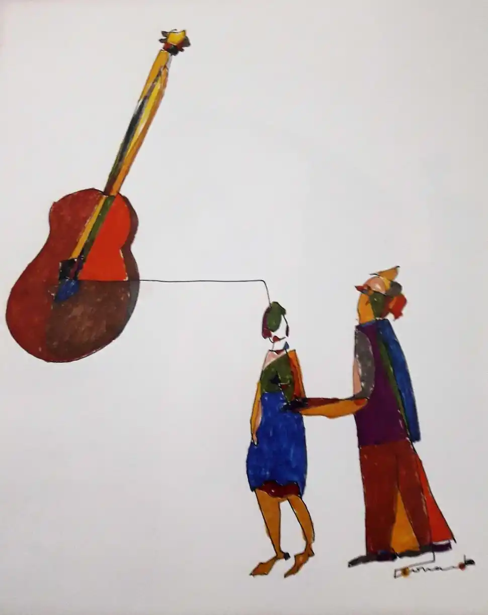 La muerte se llevó la creatividad de un artista