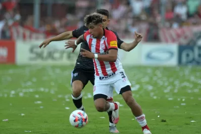 La delantera completa de San Martín volvió a festejar