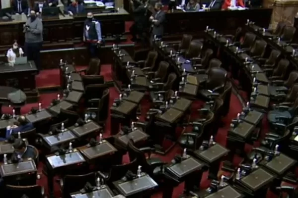 Se cayó la primera sesión presencial en Diputados por falta de quorum