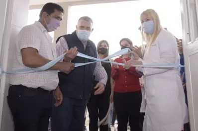 Jaldo inauguró el CAPS de Carancho Pozo