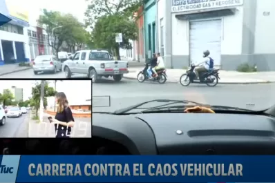 Informe especial: se tarda casi lo mismo en recorrer 10 cuadras del microcentro a pie o en auto
