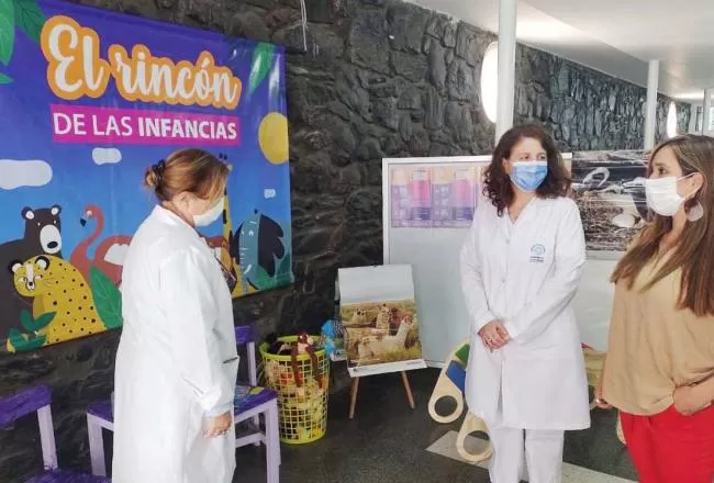 El Rincón de las Infancias volvió al hospital Centro de Salud