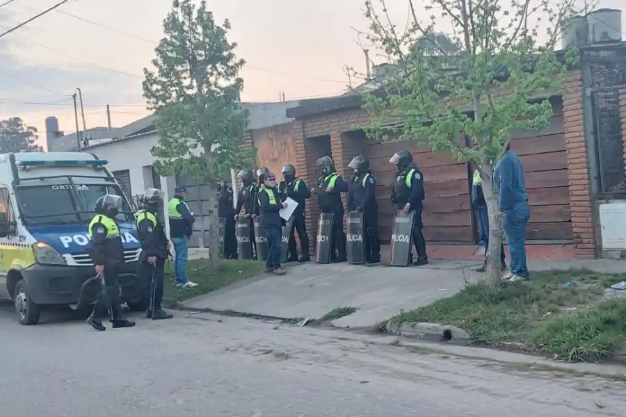IMPORTANTE MOVIMIENTO. Antes de escaparse, Rejas se quedaba a dormir en la casa de su novia, ubicada en un barrio de Monteros. 
