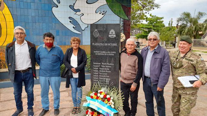 En Formosa, el Ejército homenajeó a las víctimas de un ataque de Montoneros