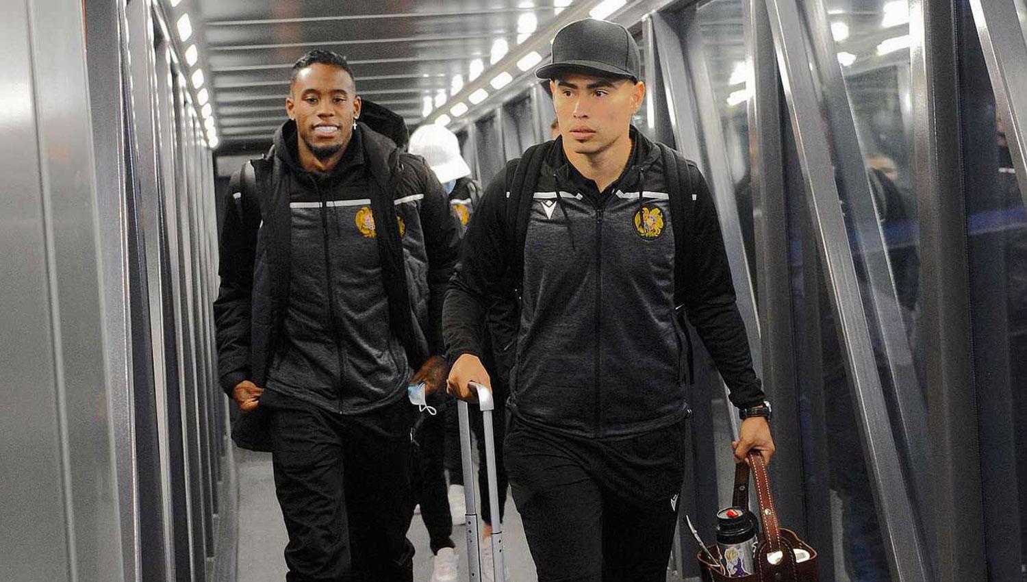 EN VIAJE. Zelarayán forma parte del equipo que viajó a Islandia.