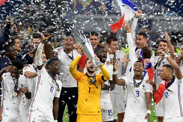 Francia le dio vuelta el partido a España y se quedó con la Liga de Naciones