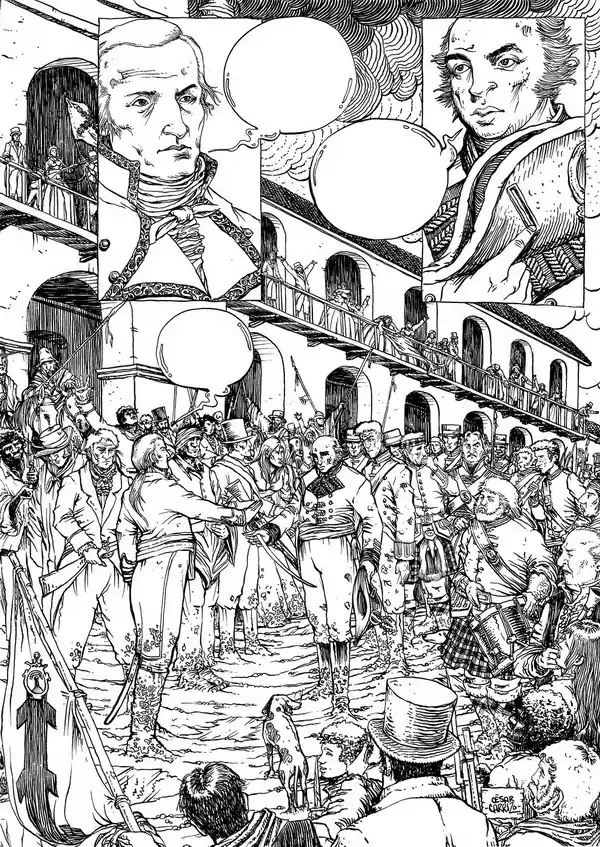 LA RENDICIÓN. La decidida acción del pueblo expulsó a los invasores en 1806.