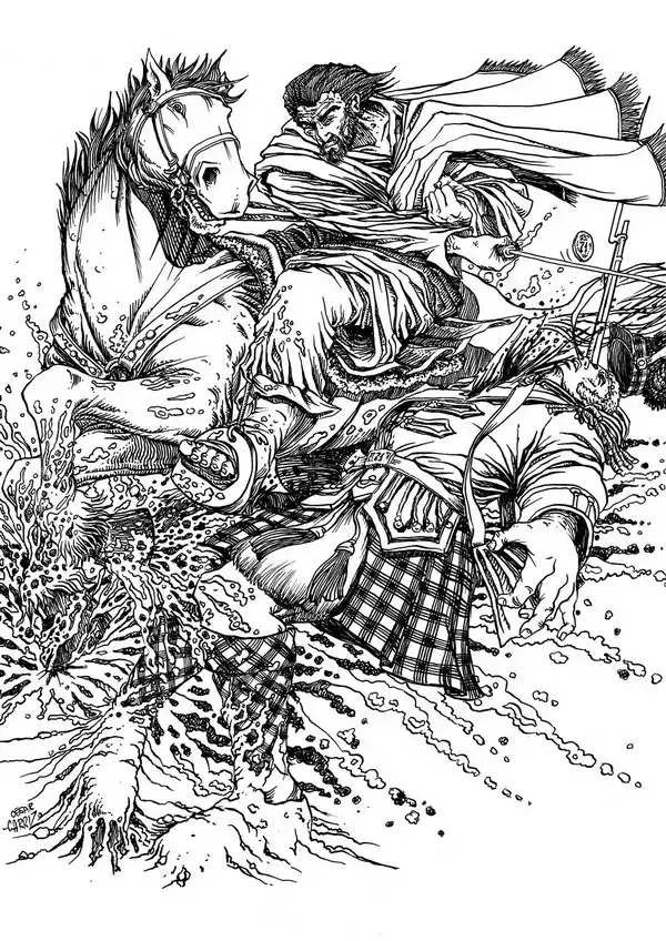 EL FRAGOR DEL COMBATE. La pelea por la reconquista de Buenos Aires fue dura entre las tropas de  y las inglesas.