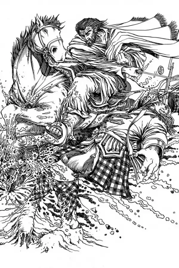 EL FRAGOR DEL COMBATE. La pelea por la reconquista de Buenos Aires fue dura entre las tropas de  y las inglesas.