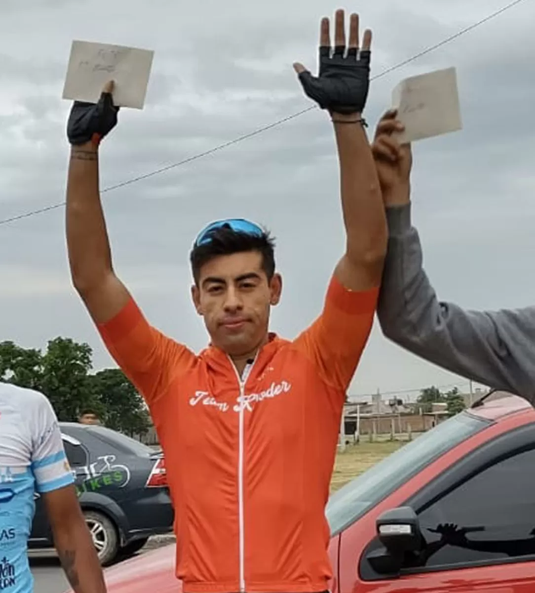 Ciclismo: Khoder (h) fue el más rápido en Lomas de Tafí