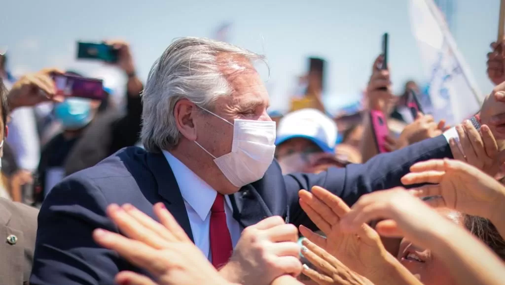 ALBERTO FERNÁNDEZ. Foto: Presidencia de la Nación