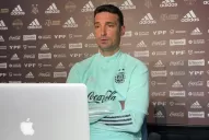 Scaloni: el partido con Brasil será en San Juan, más allá de que nos guste el césped de River