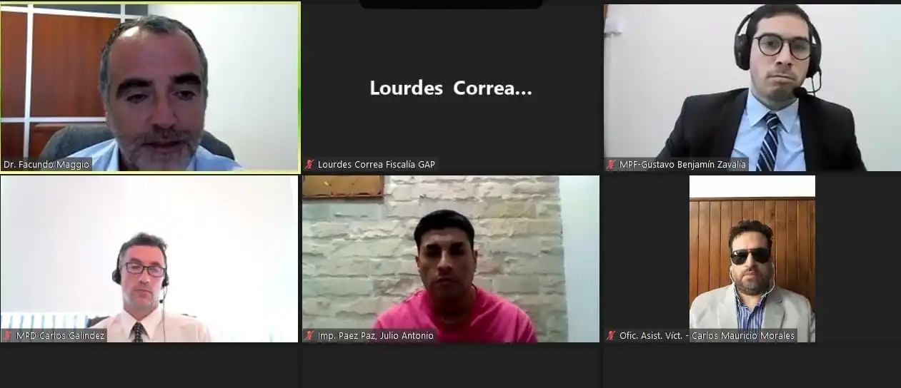 LAS PARTES EN EL PROCESO. Foto de Prensa MPF