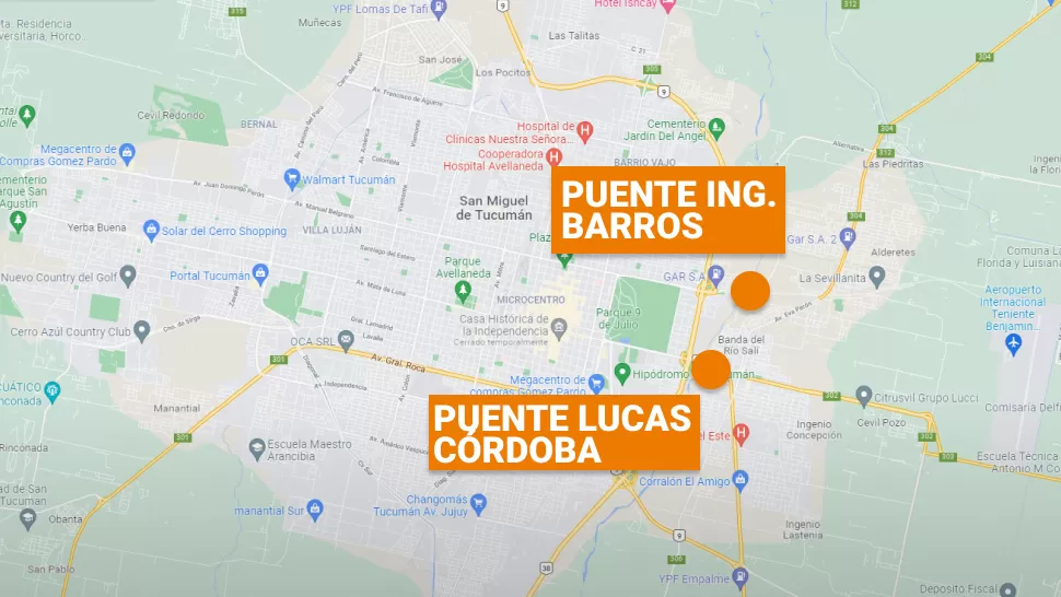 ¿Pensás salir a las rutas? Este es el mapa de cortes de hoy en Tucumán y en el NOA
