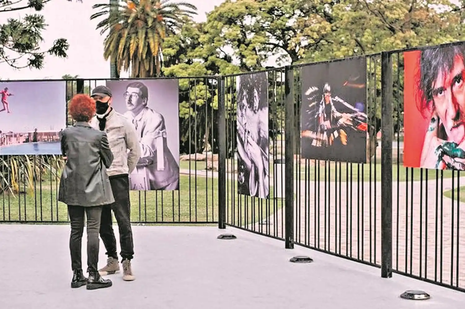 EN EL PLANETARIO. Ocho fotos de un artista que es de otro mundo. 