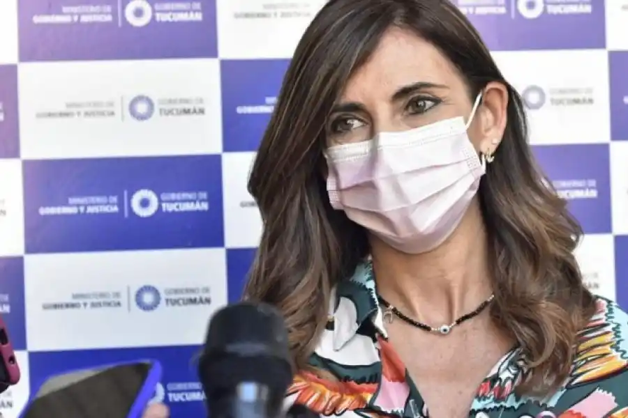 Carolina Vargas Aignasse, ministra de Gobierno de Tucumán.