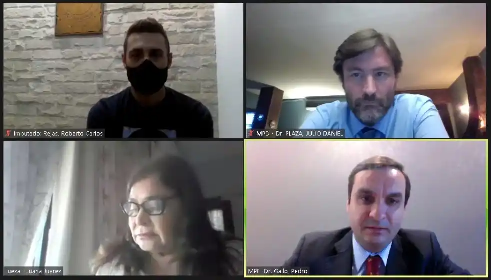 Rejas fue acusado por el delito de evasión tras la fuga desde Bomberos