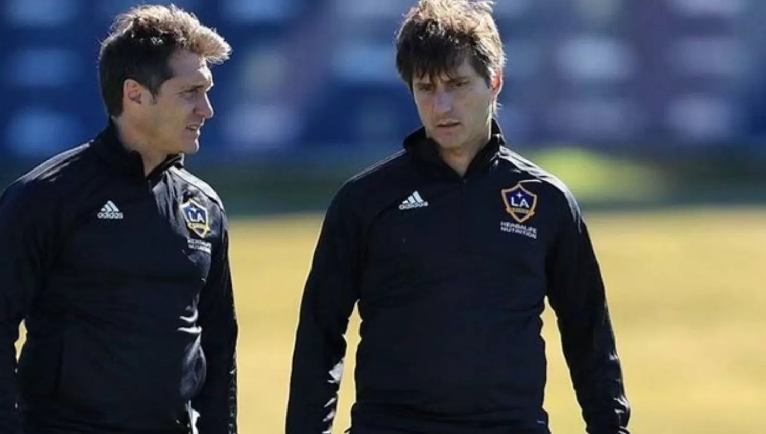 EN LA MLS. Los hermanos Barros Schelotto trabajaron juntos en LA Galaxy de los Estados Unidos.