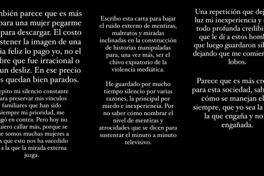 China Suárez rompió el silencio: insinuó que Mauro Icardi le dijo que estaba separado
