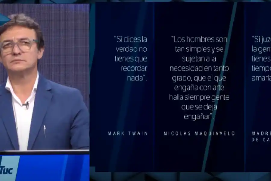De Maquiavelo a la Madre Teresa de Calcuta: las frases que eligieron los candidatos tucumanos