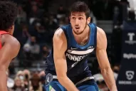 Bolmaro tuvo su bautismo y es el argentino más joven en la NBA