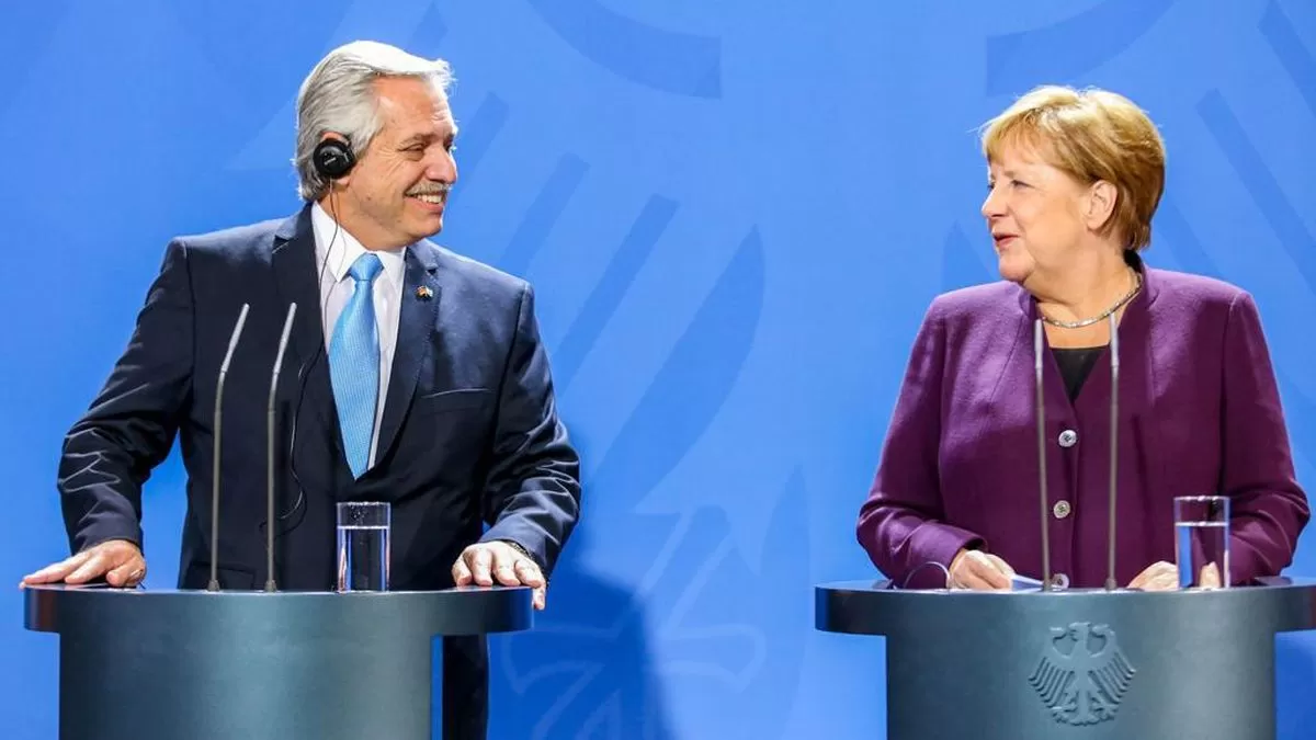 Alberto Fernández, sobre Angela Merkel: ha dejado huella