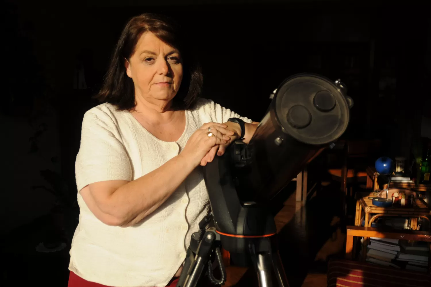 TUCUMANA SIN IGUAL. La doctora en física Olga Pintado es la única astrónoma en la provincia. 