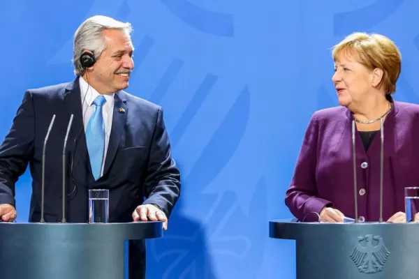 Alberto Fernández, sobre Angela Merkel: ha dejado huella