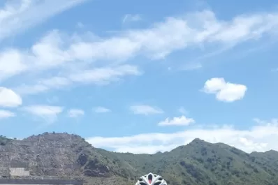 Tres colombianos corren en Tafí Viejo