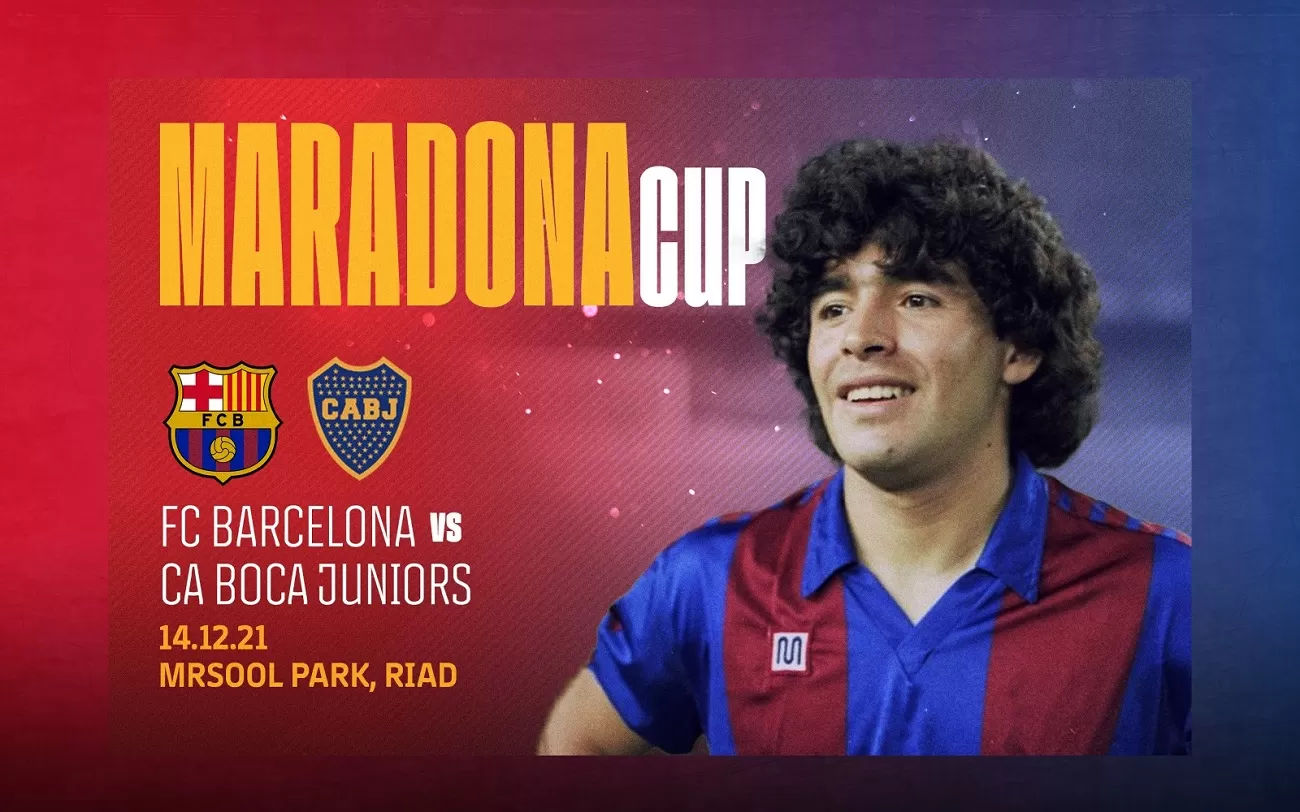 Boca y Barcelona jugarán un partido por la Copa Maradona