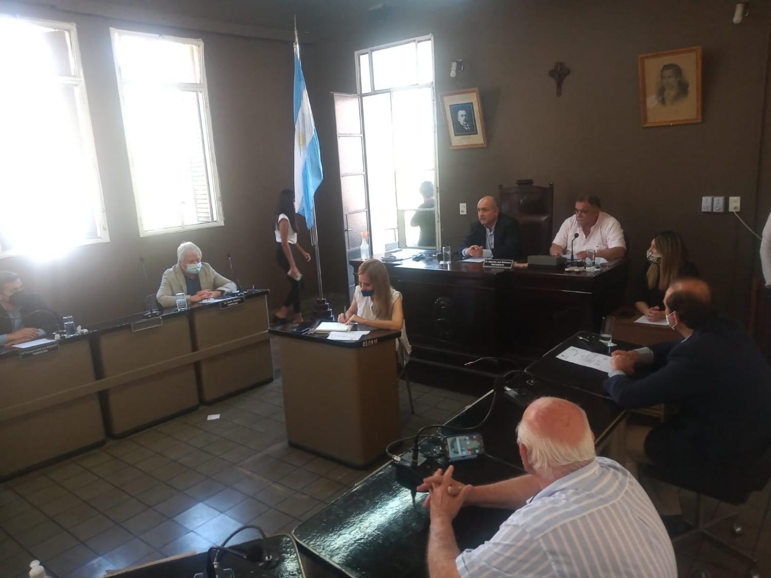 EN SESIÓN. El Concejo de Concepción definió sus nuevas autoridades.
