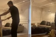 Tras la reconciliación con Wanda Nara, Mauro Icardi bailó de felicidad con sus hijas