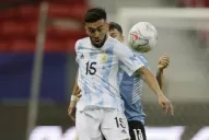 Selección: “Nico” González, con coronavirus