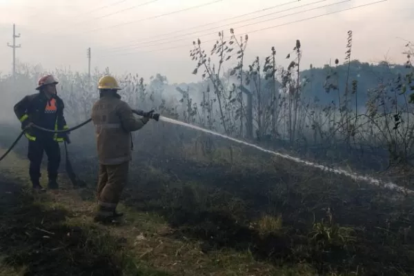 Lograron controlar la mayoría de los incendios