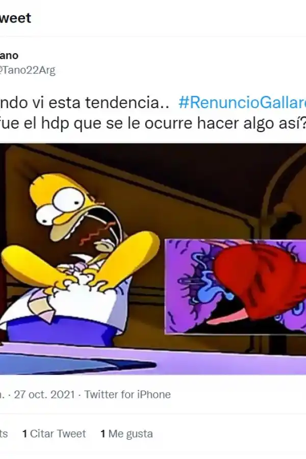 #RenuncióGallardo: la insólita tendencia que desató una ola de memes en las redes sociales