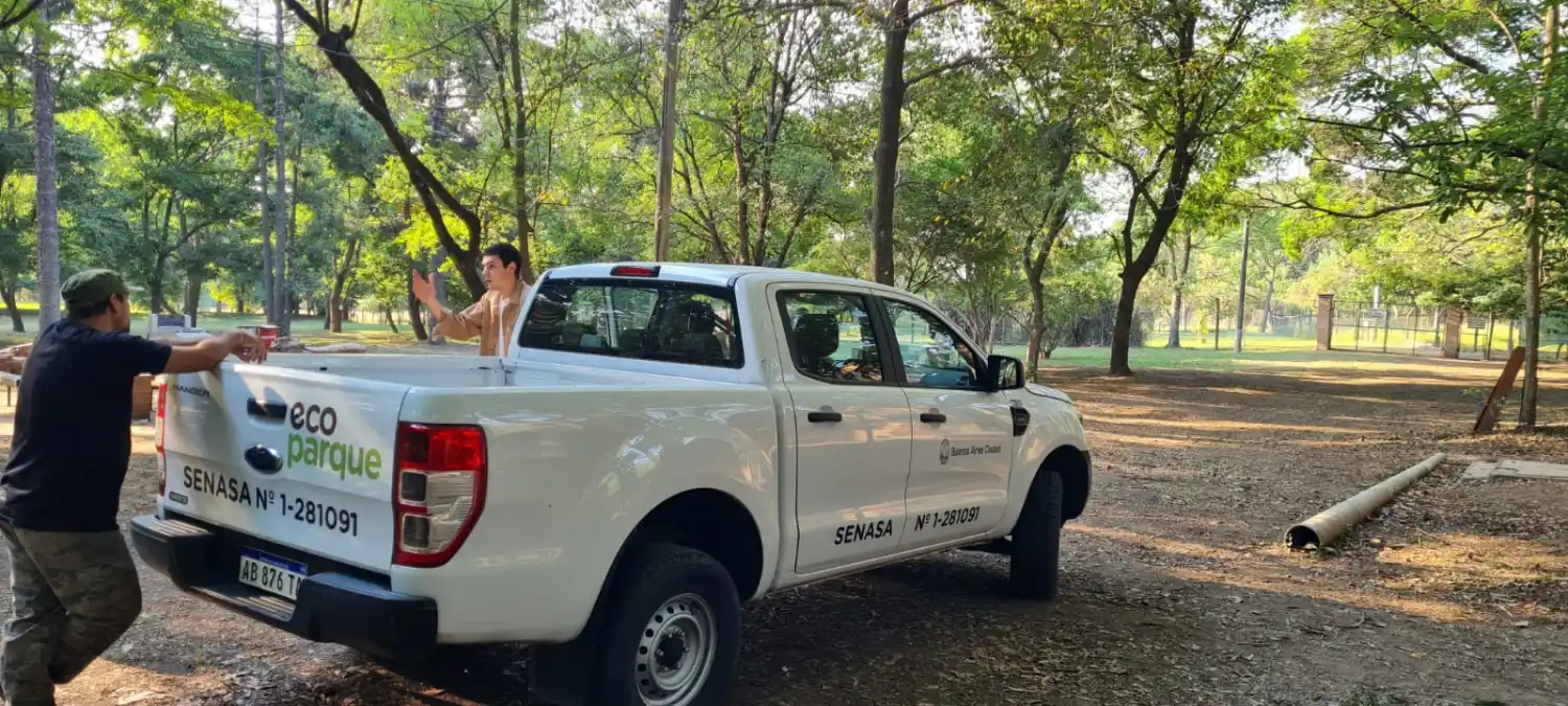 TRASLADO. Desde el Ecoparque de Buenos Aires vinieron a Horco Molle a buscar una hembra de tapir. GENTILEZA RESERVA DE HORCO MOLLE
