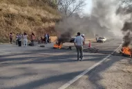 Vecinos cortan la ruta 341 por falta de agua en Raco