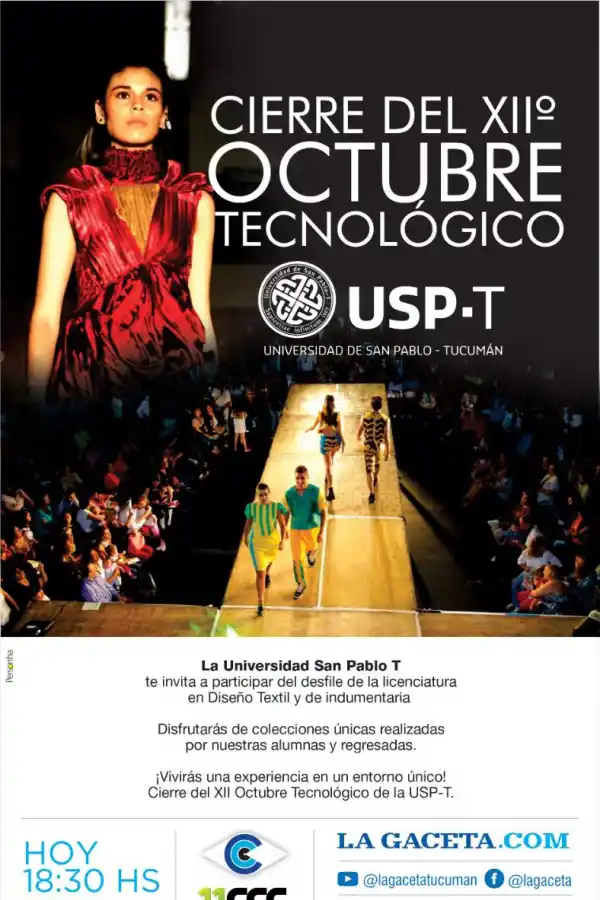 Con desfile y una muestra para estudiantes, cerró el Octubre Tecnológico