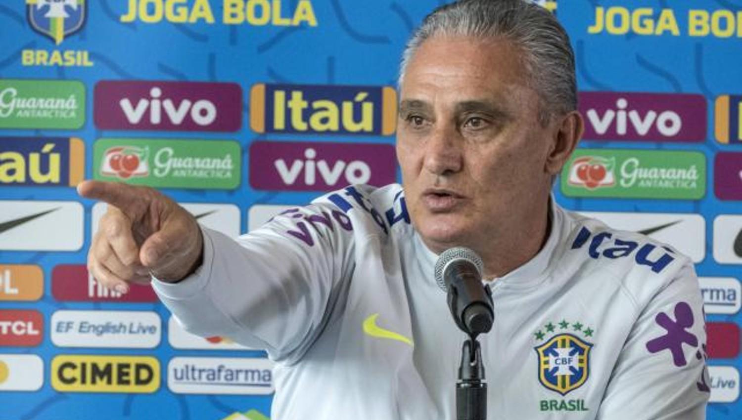 Tite, entrenador de la Selección de Brasil.