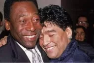 Dios te dio el genio; el mundo te dio su amor, recordó Pelé a Maradona