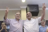 Jaldo y Manzur encabezaron un acto de campaña en Monte Bello: estamos codo a codo