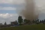 Video: Un tornado causó sorpresa y preocupación en Tafí del Valle