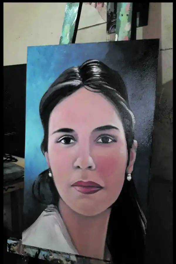 Un mural a un año del crimen de Paola Tacacho