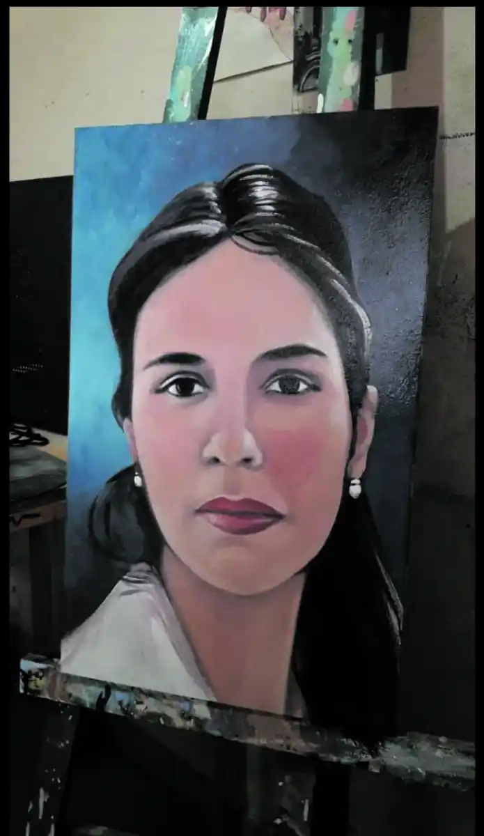 Un mural a un año del crimen de Paola Tacacho