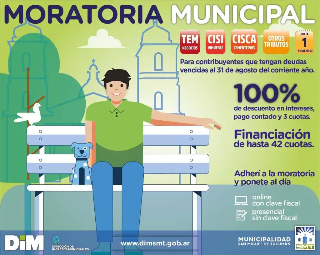 Claves de la nueva moratoria que rige para los vecinos de San Miguel de Tucumán